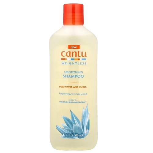 Cantu Weightless Smoothing Shampoo for Waves and Curls 400mL(13.5oz)