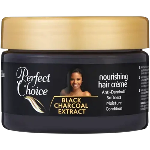 Perfect Choice Black Charcoal Extract Nourishing Hair Crème 250mL(8.45oz)