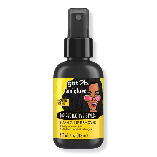 Got2b Unglued Flash Glue Remover for Protective Styles 118mL (4oz)