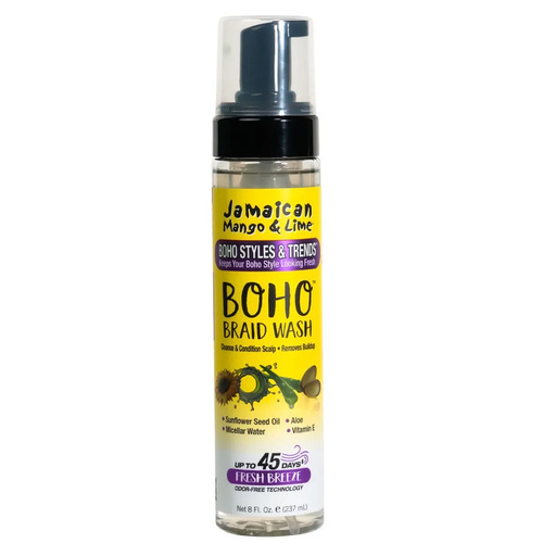 Jamaican Mango & Lime Boho Braid Wash Fresh Breeze 237mL(8oz)