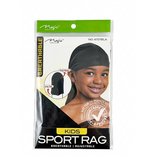 Magic Collection Kids Sport Rag Breathable Black