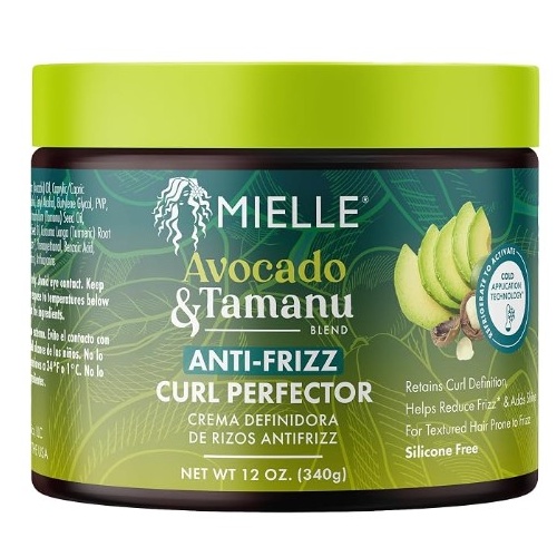 Mielle Organics Avocado & Tamanu Anti-Frizz Curl Perfector Cream 340g(12oz)