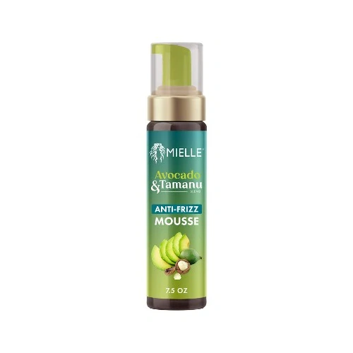 Mielle Avocado & Tamanu Anti-Frizz Styling Mousse 222mL(7.5oz)