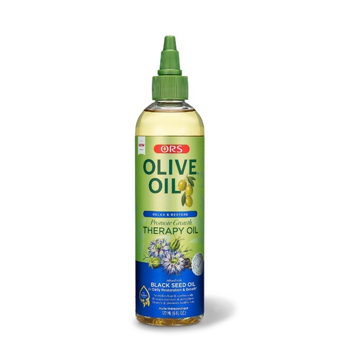 ORS Olive Oil Relax & Restore Promote Growth Therapy Oil with Black Seed Oil 177mL(6oz)