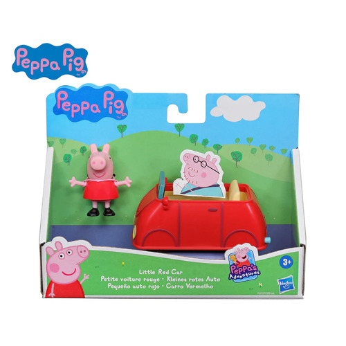 Peppa Pig 2-Piece Peppa Pig & Little Red Car Toy Set