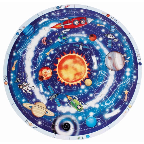 Beleduc XXL Learning Puzzle - Planets (Age 2-6)
