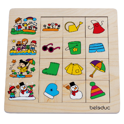 Beleduc Sorting Game - Seasons (Age 2-6)