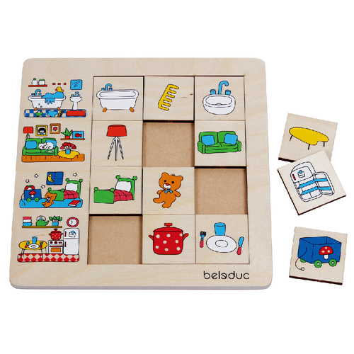 Beleduc Sorting Game - Our Home (Age 2-6)