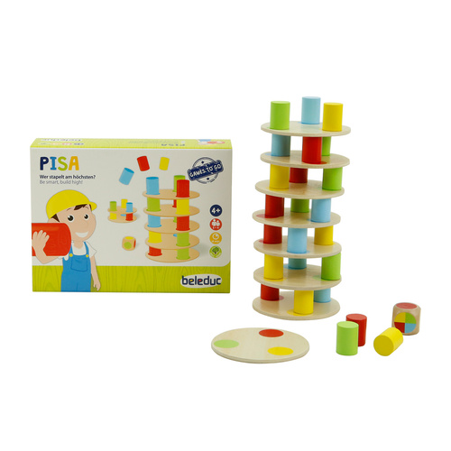 Beleduc Games to Go - Torreta Mini (Age 4-6)