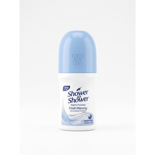 Shower to Shower Ladies Roll On Fresh Morning 72 hour 50mL