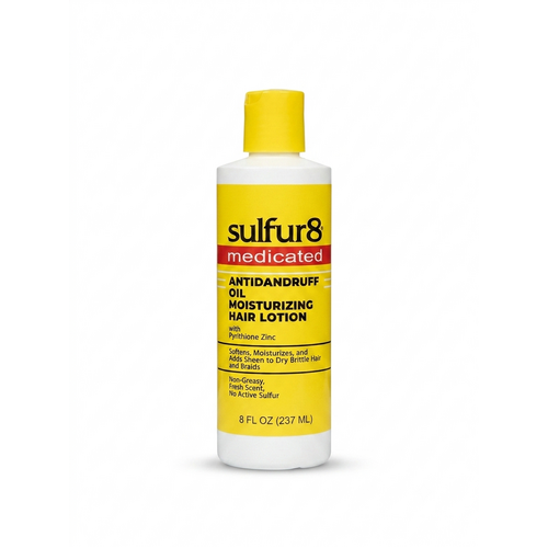 Sulfur 8 Medicated Anti-Dandruff Oil Moisturizing Hair Lotion 237mL (8oz)