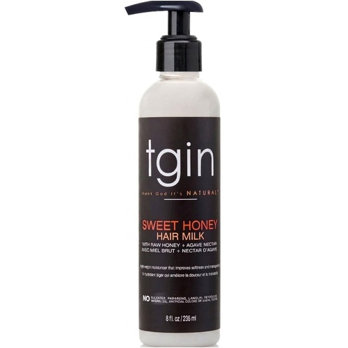 TGIN Sweet Honey Hair Milk with Raw Honey + Agave Nectar 236mL(8oz)