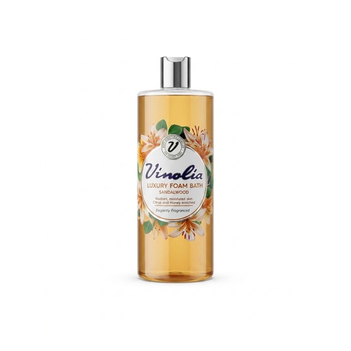Vinolia Luxury Foam Bath Sandalwood 1L 