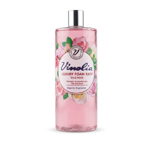 Vinolia Luxury Foam Bath Wild Rose 1L 
